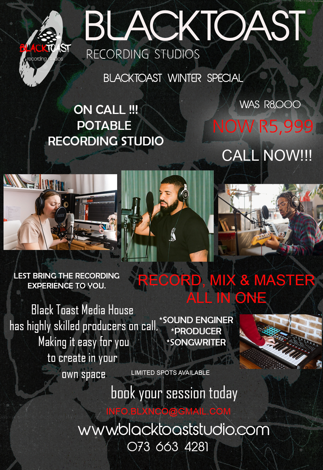 Recording Studio in Port Shepstone